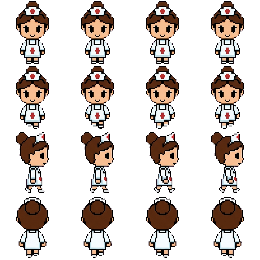 Talia movement sprite