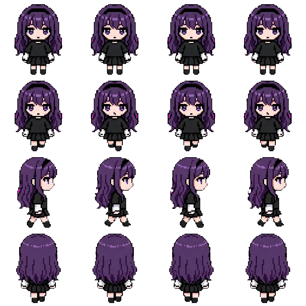 Kaely movement sprite