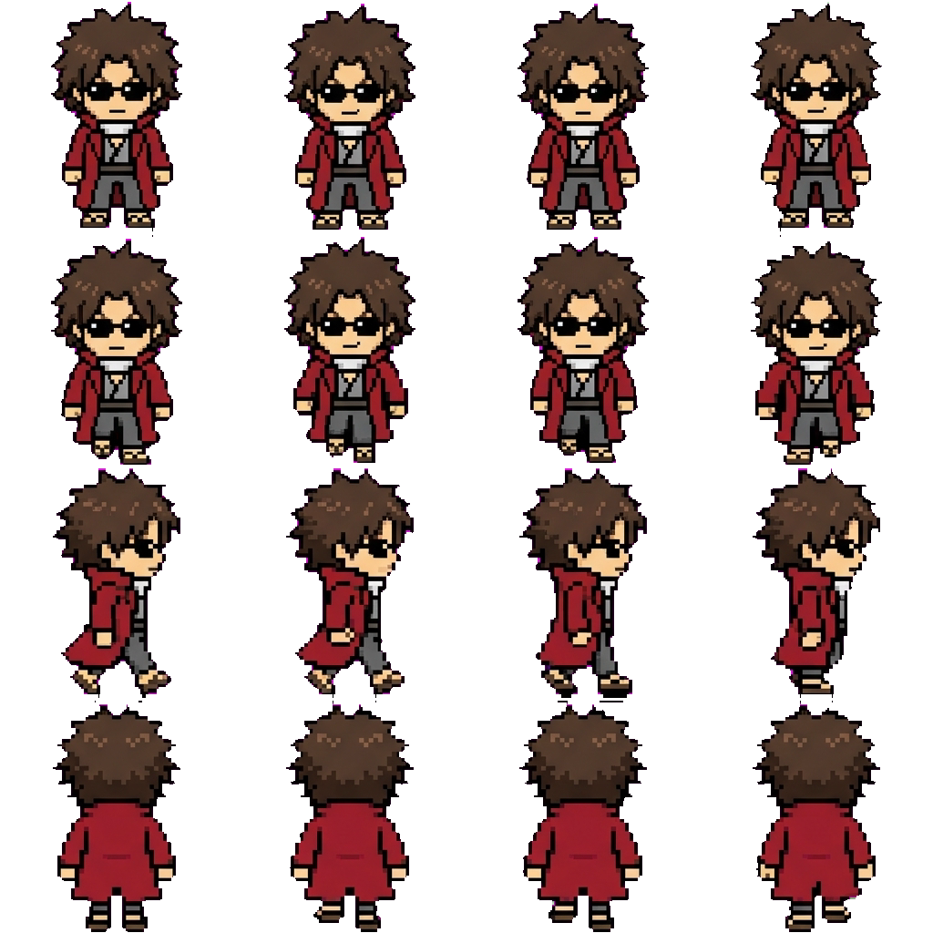 Sakamoto Tatsuma movement sprite
