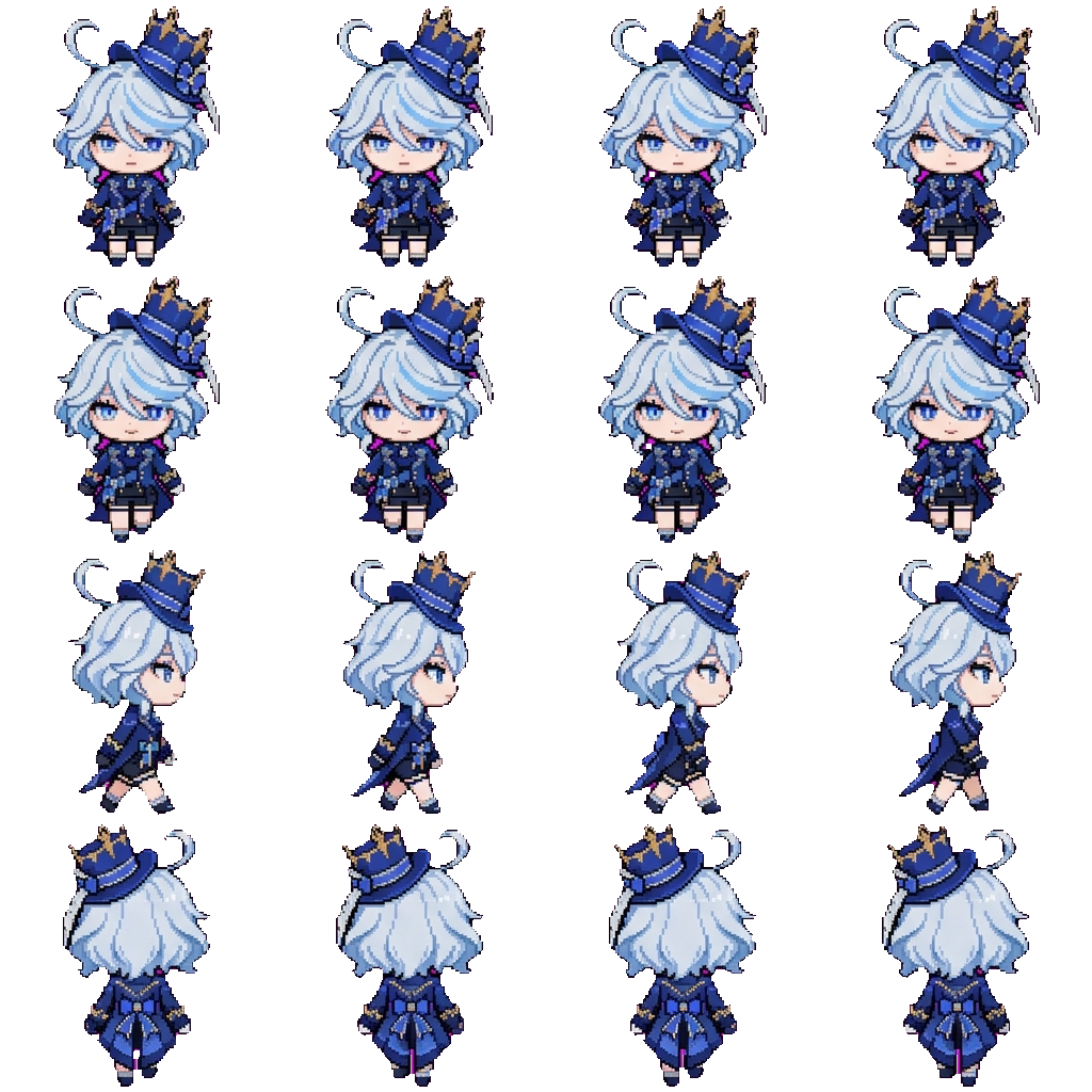 Furina movement sprite