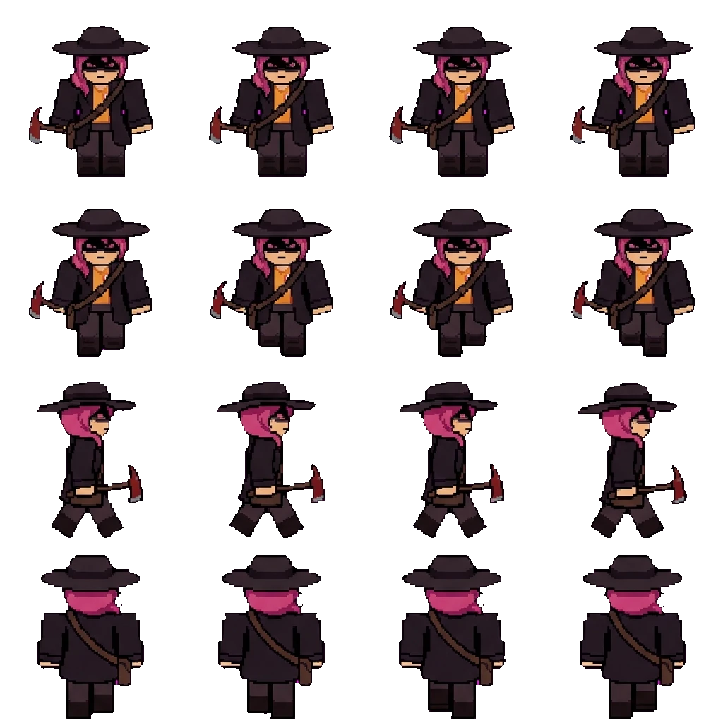 Jane Doe movement sprite