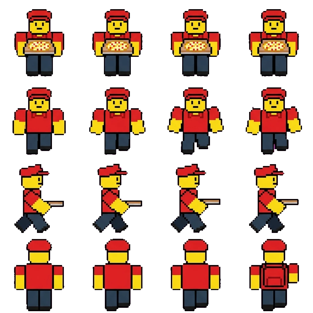 Elliot movement sprite