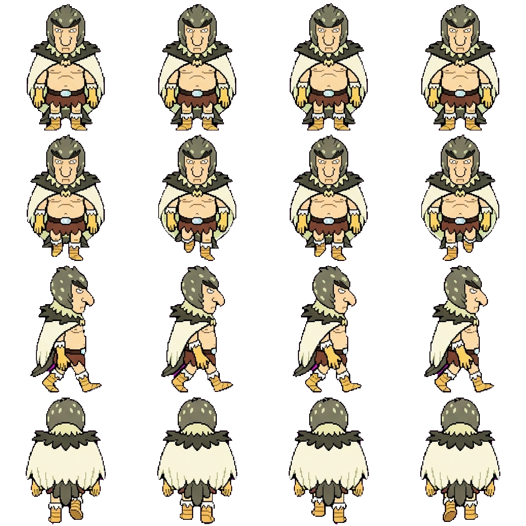 Birdperson movement sprite