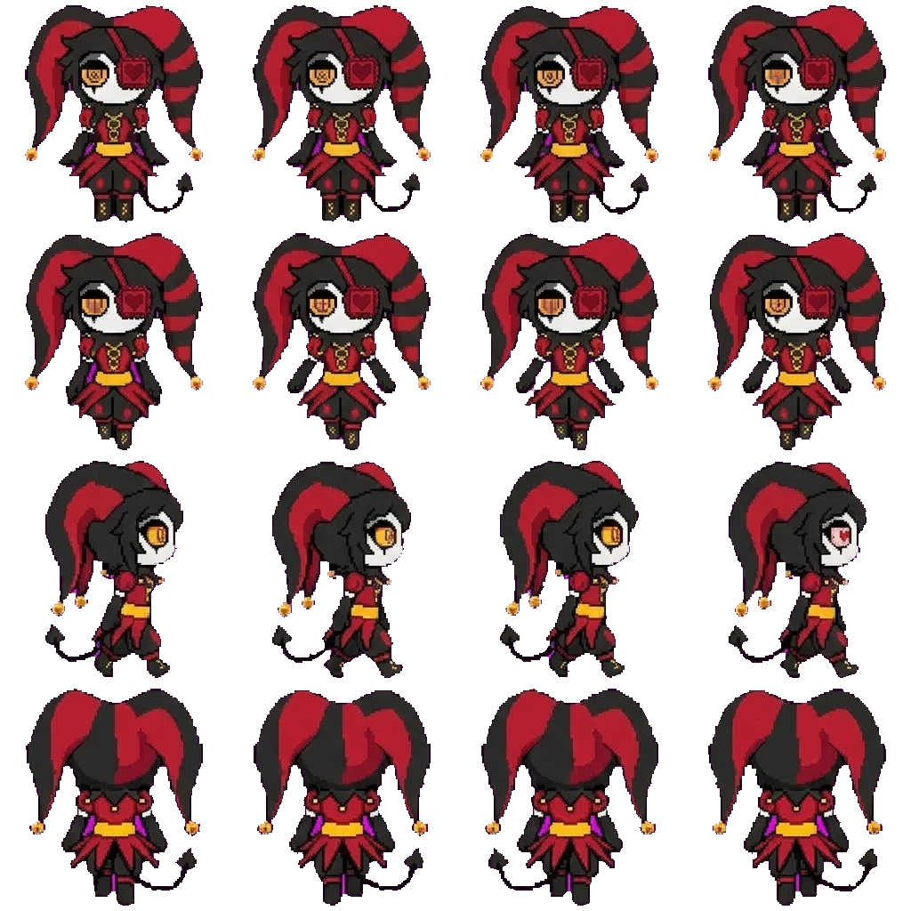 Blot movement sprite
