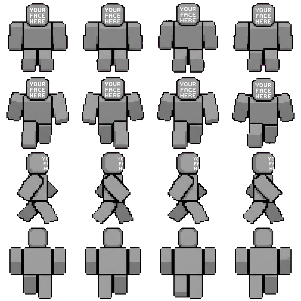 Your Face Here movement sprite