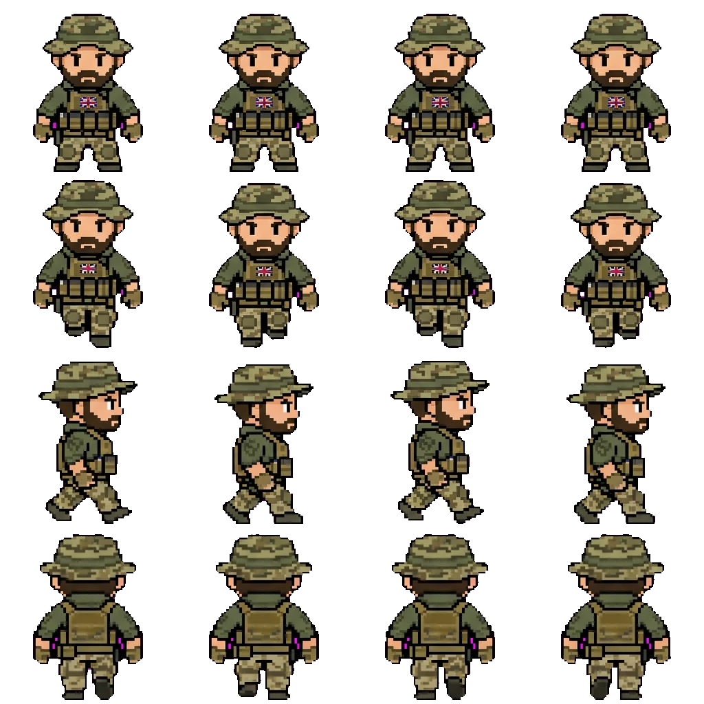 Price movement sprite