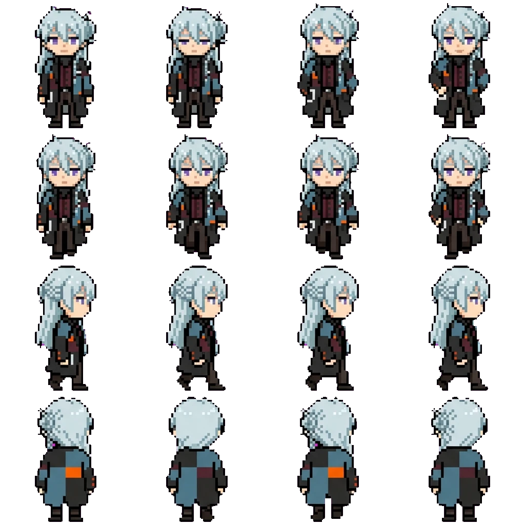 Wataru Hibiki movement sprite