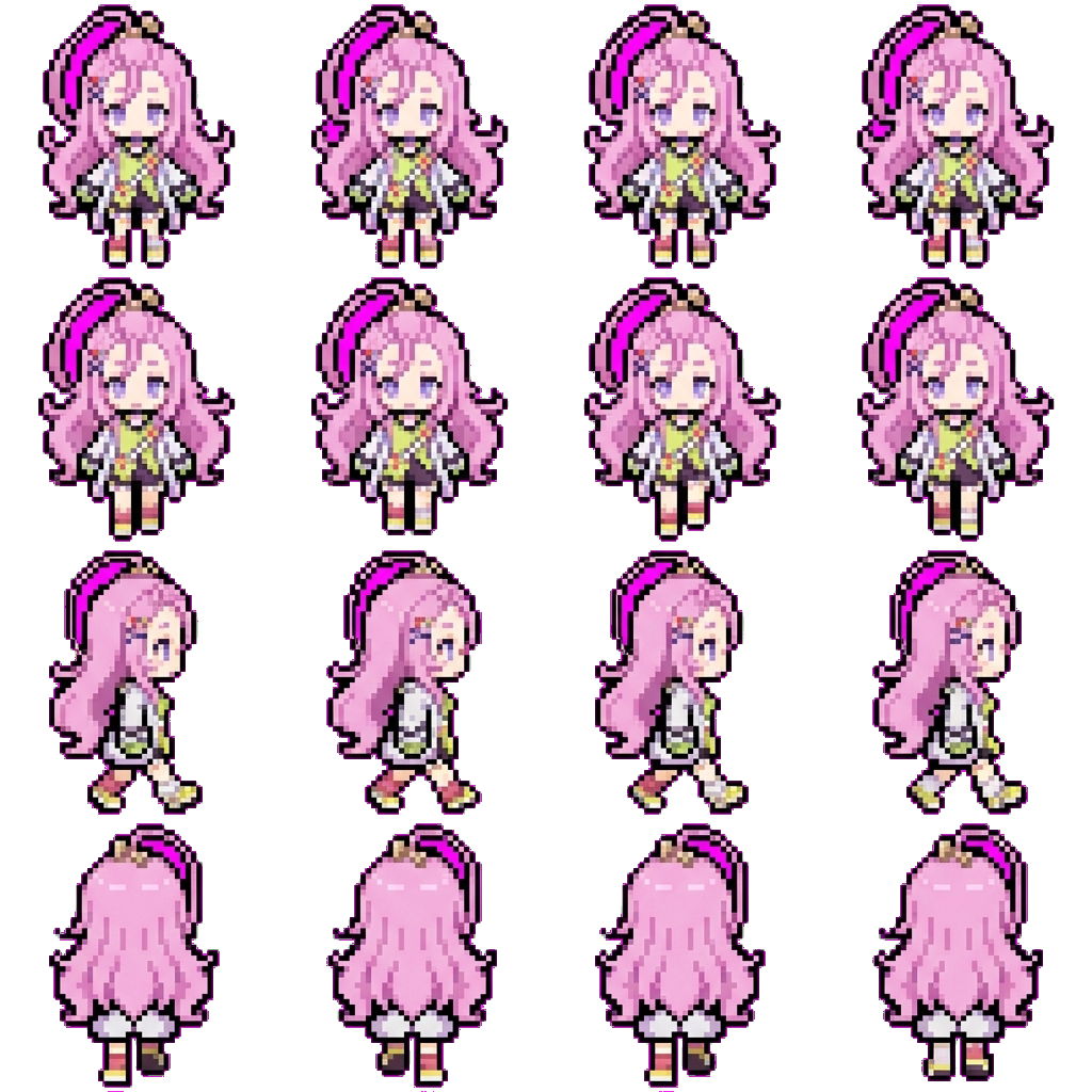 Aino movement sprite