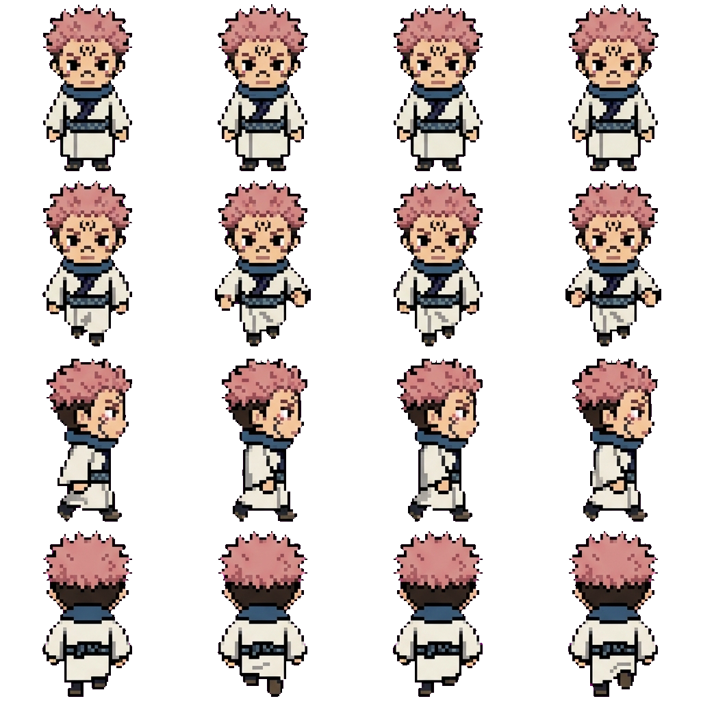 Sukuna Ryomen movement sprite