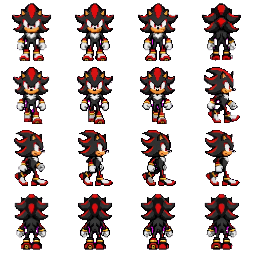 Shadow movement sprite