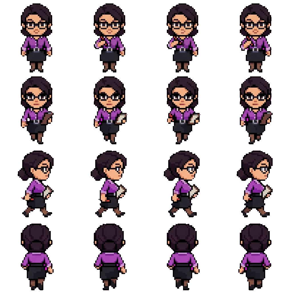 Miss pauling movement sprite