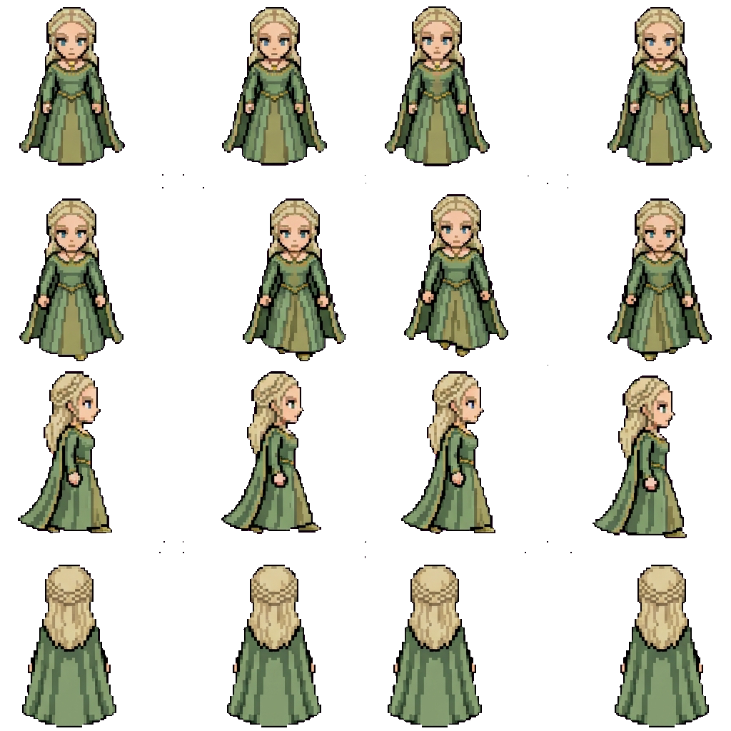 Helaena Targaryen movement sprite