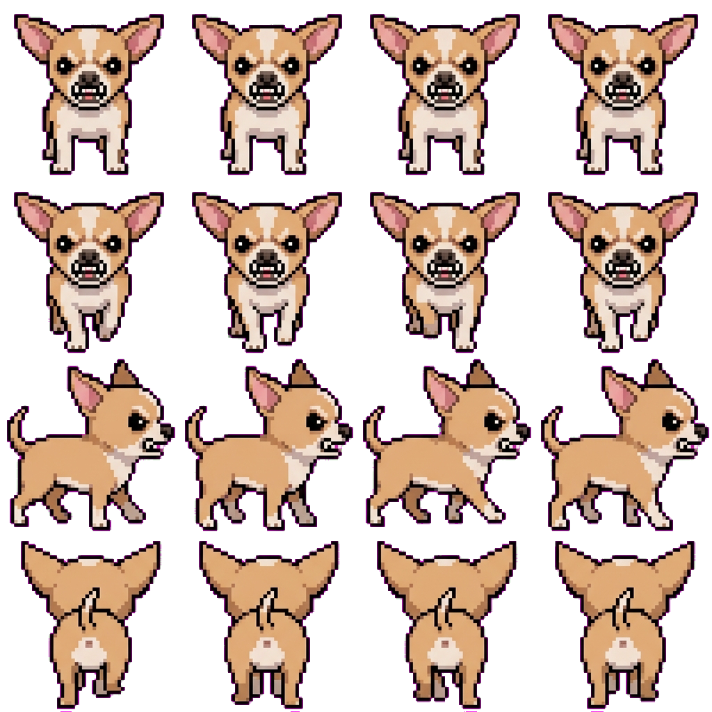 Dynamight movement sprite