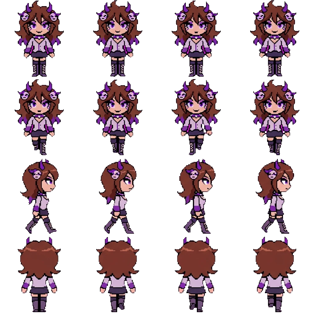 Roxanne movement sprite