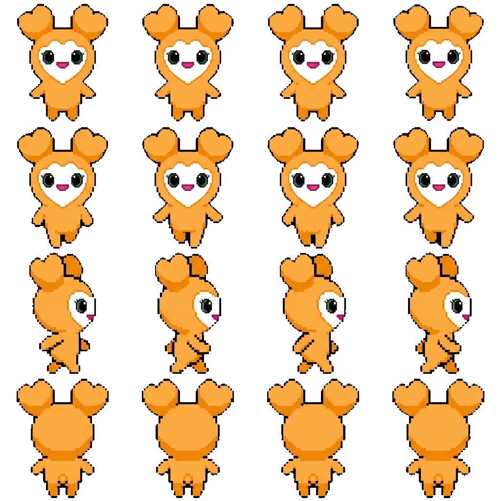 Jihyo (twice) movement sprite