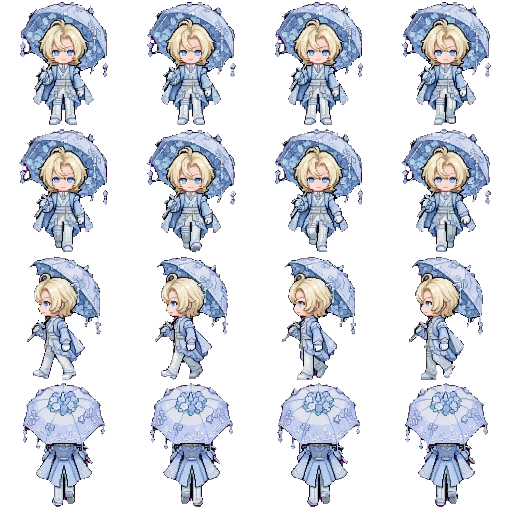 Pierre movement sprite