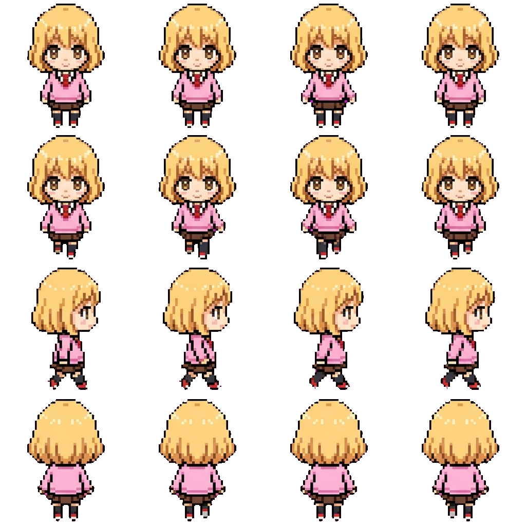 Oguri Miyako movement sprite