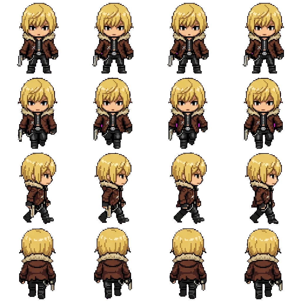 Mello movement sprite