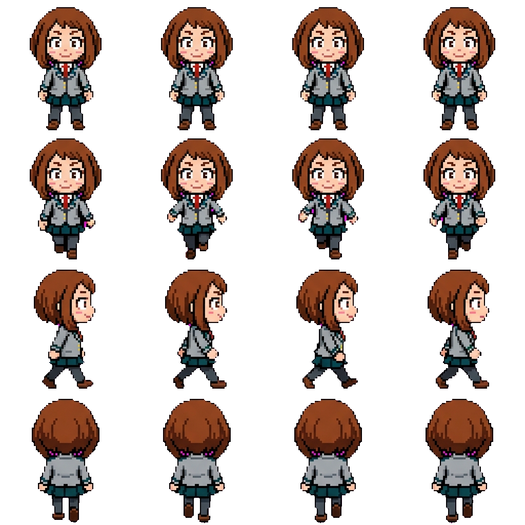 Ochako movement sprite