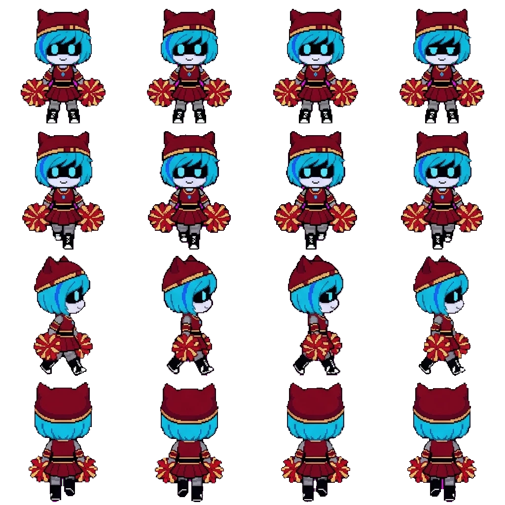 Rebecca movement sprite