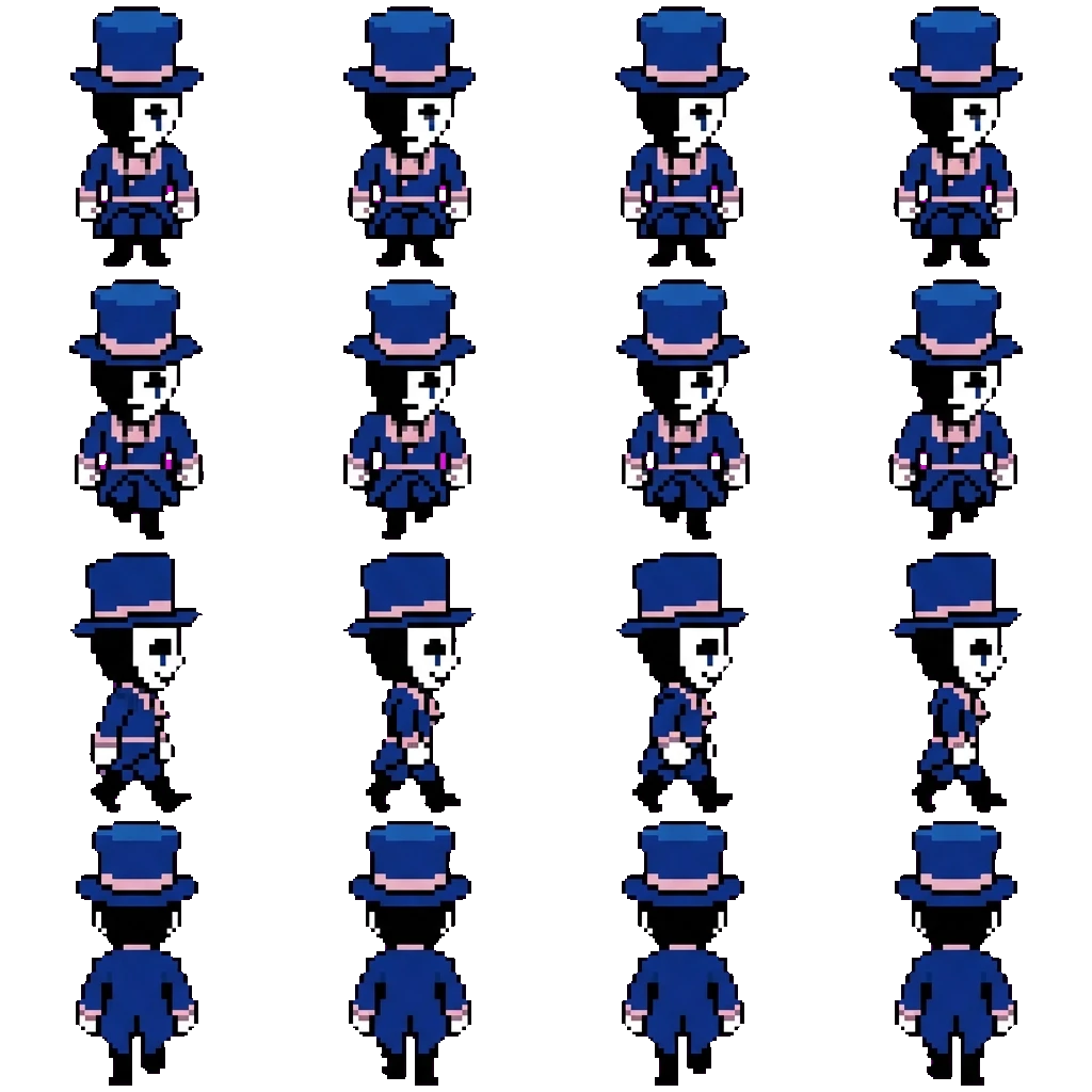 Ticket Taker movement sprite