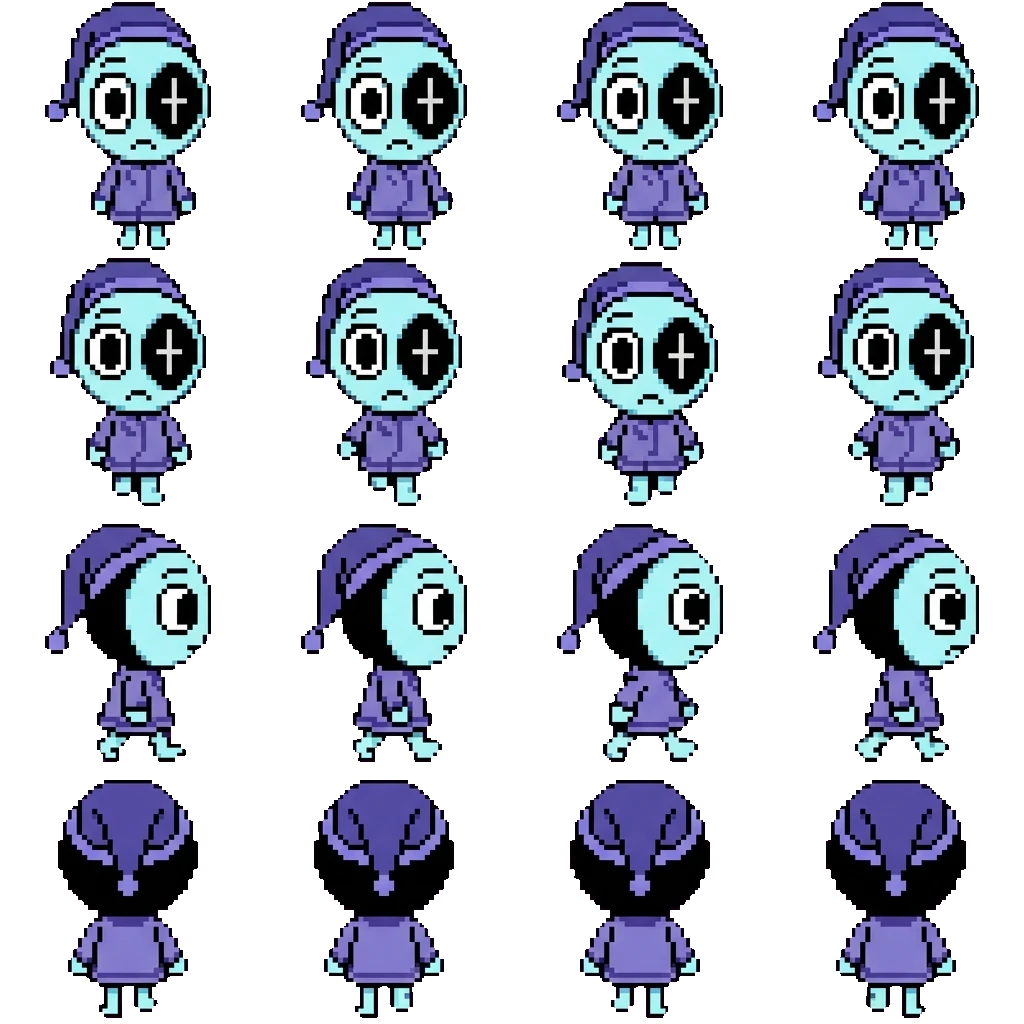 Astro movement sprite