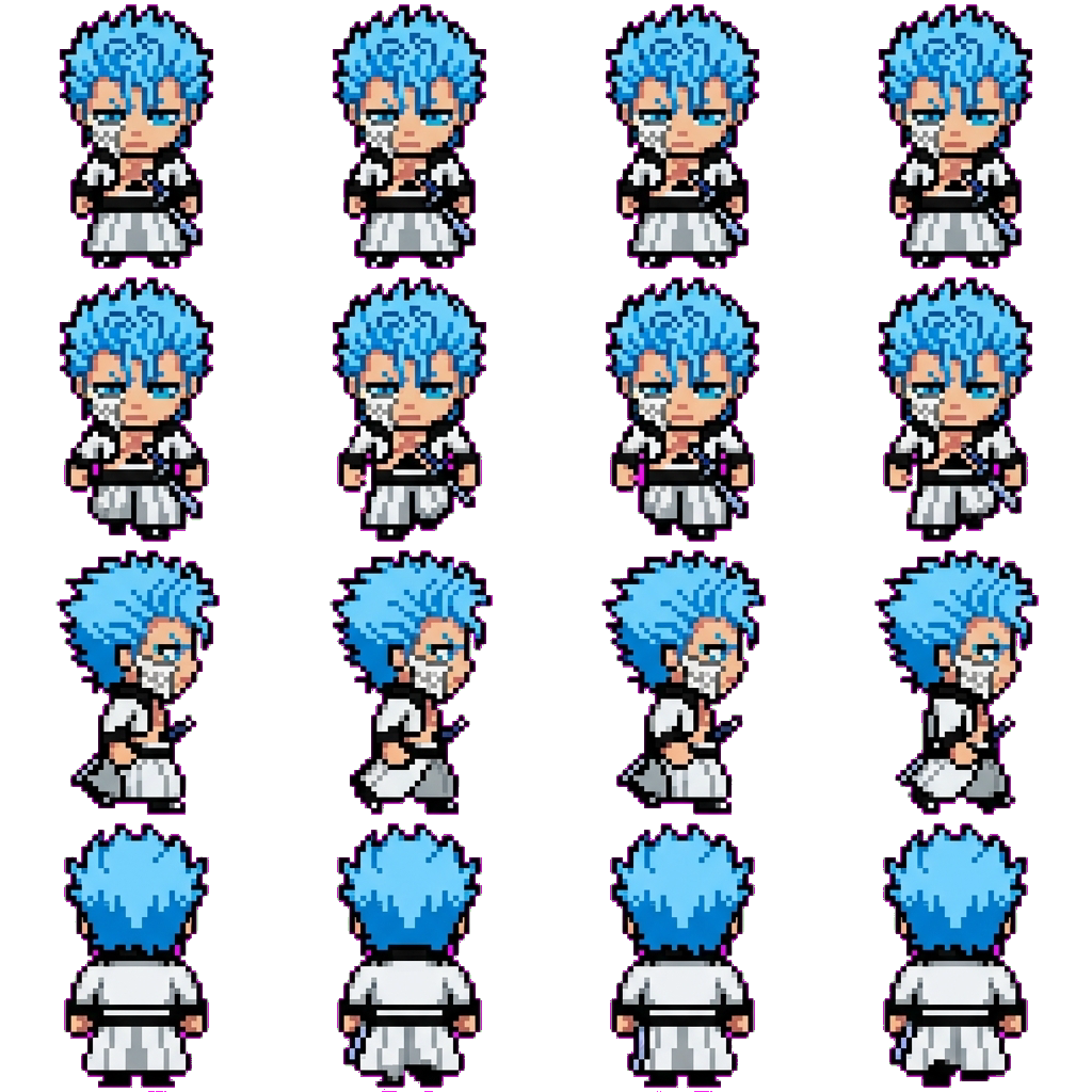 Grimmjow movement sprite
