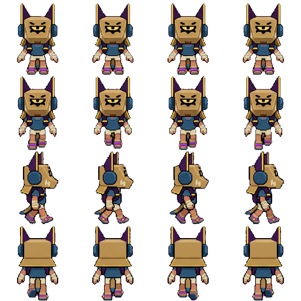 Finx movement sprite