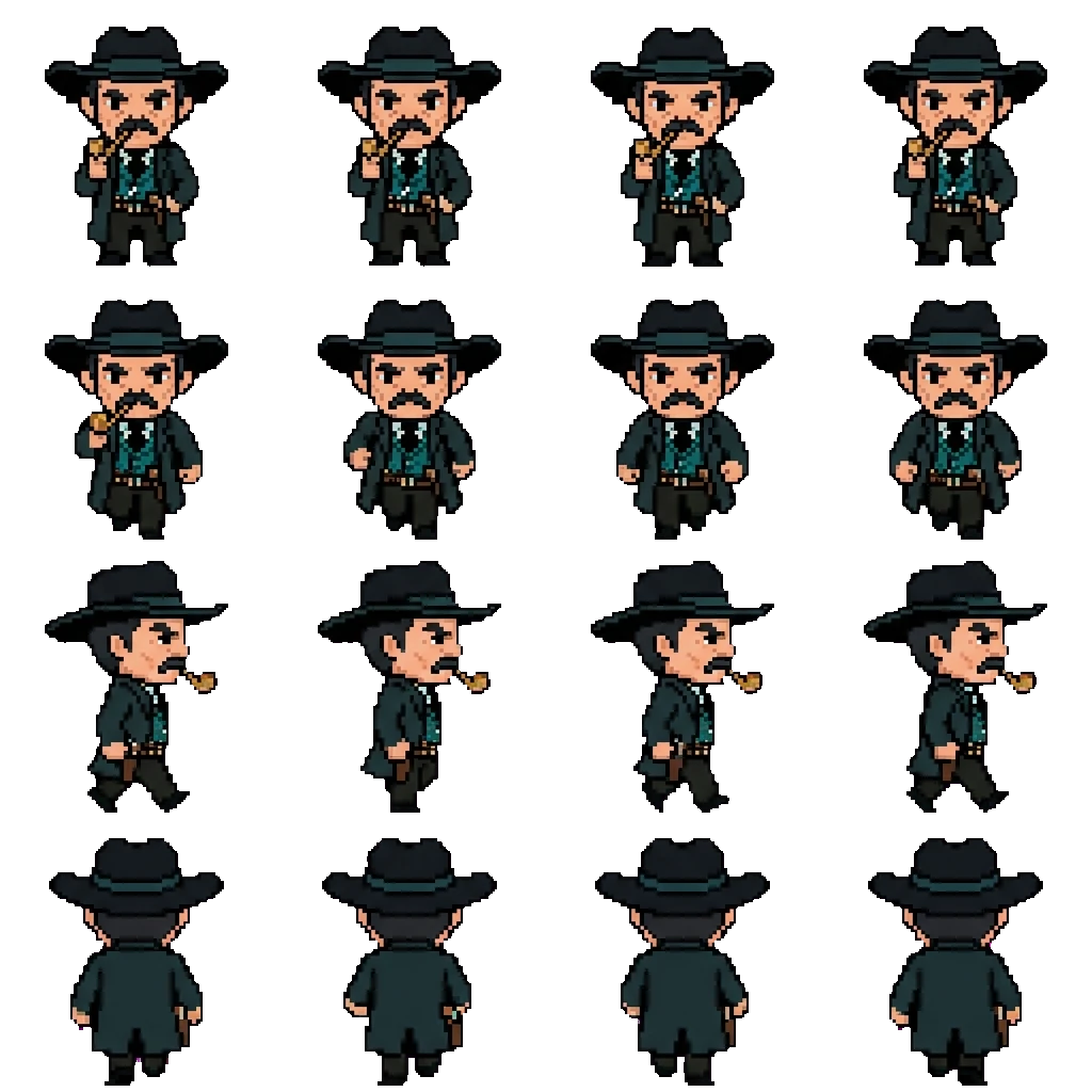 Col. Mortimer movement sprite