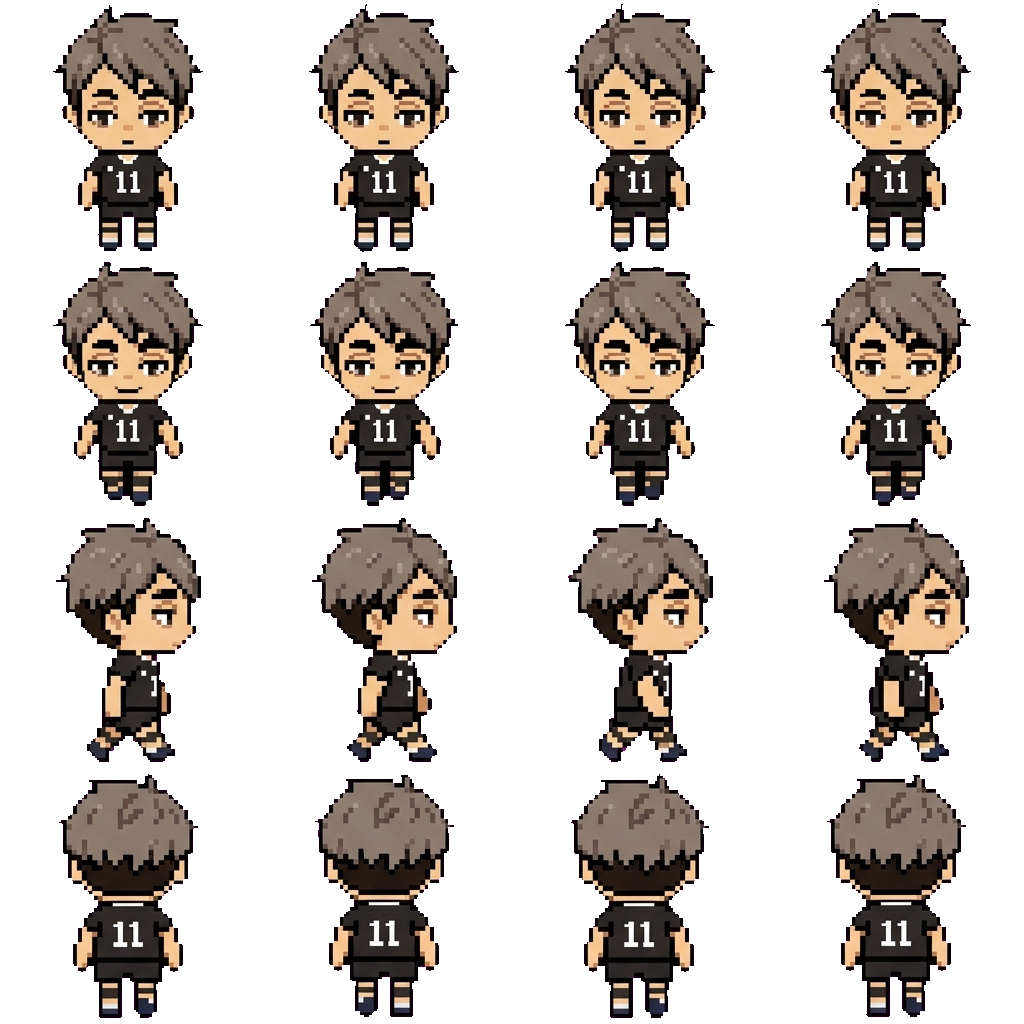 Osamu Miya movement sprite