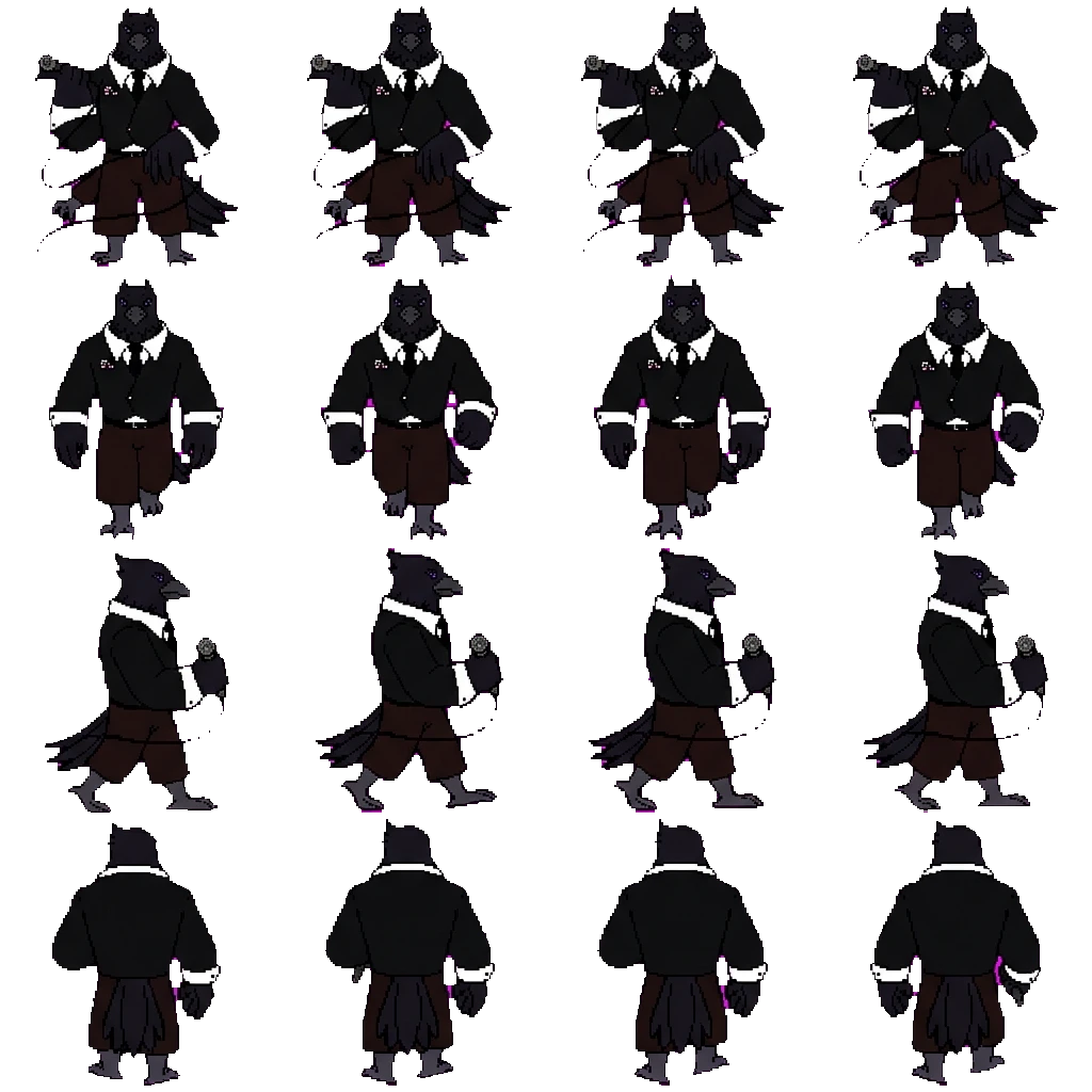 Karasu movement sprite