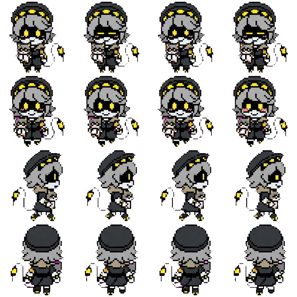 N movement sprite