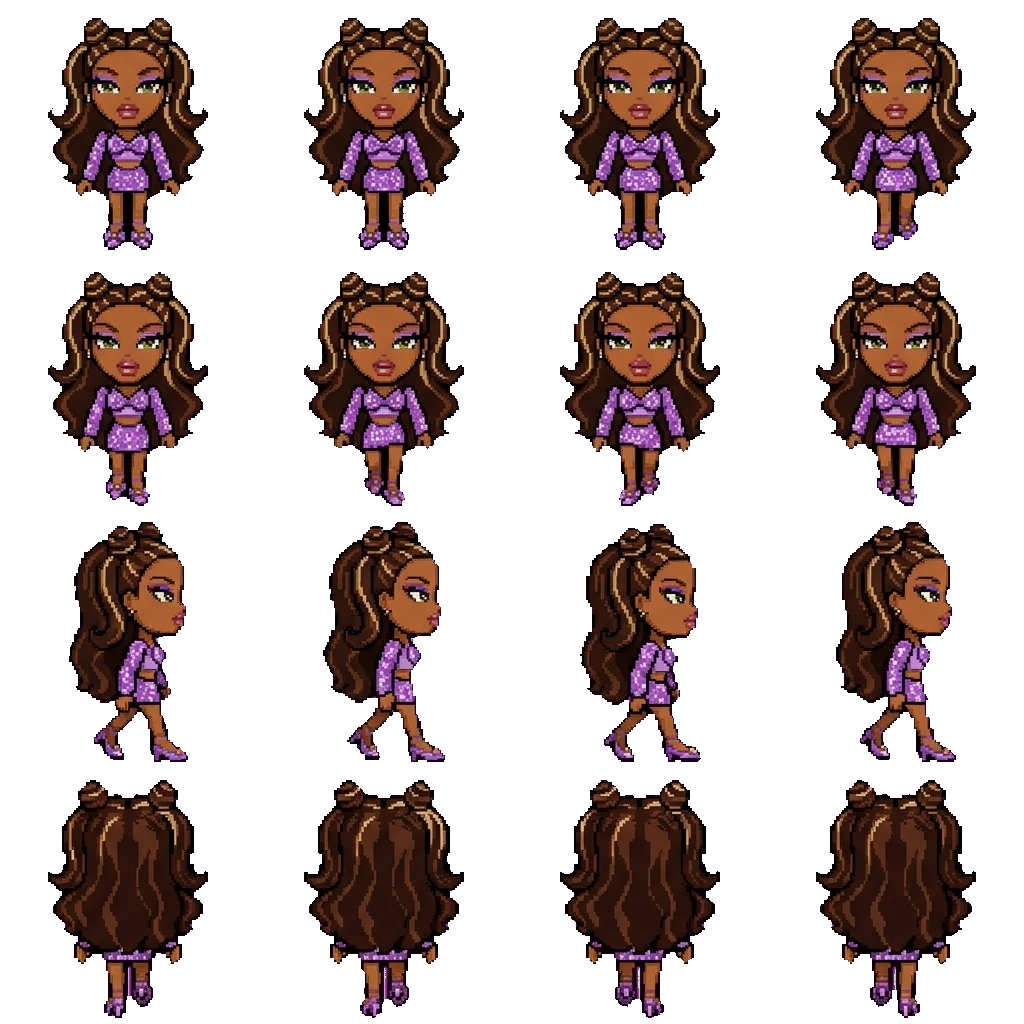 Sasha movement sprite