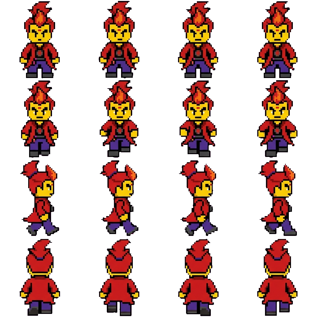 Redson movement sprite