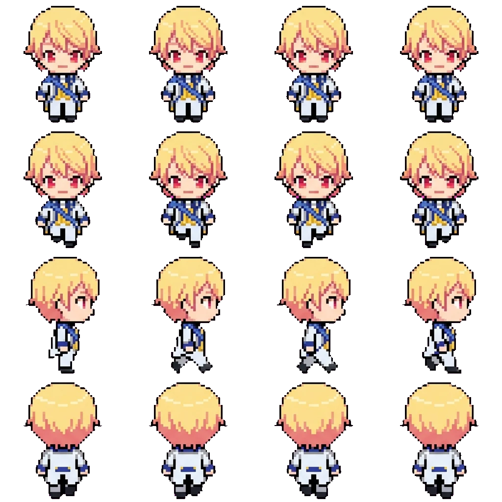 Tsukasa movement sprite