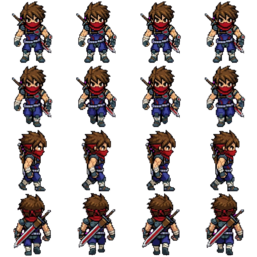 Hiryu movement sprite