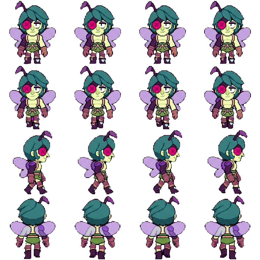 Angelo movement sprite