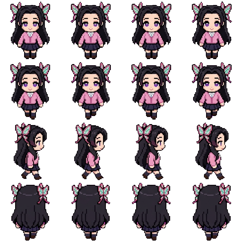 Kanae Kocho movement sprite