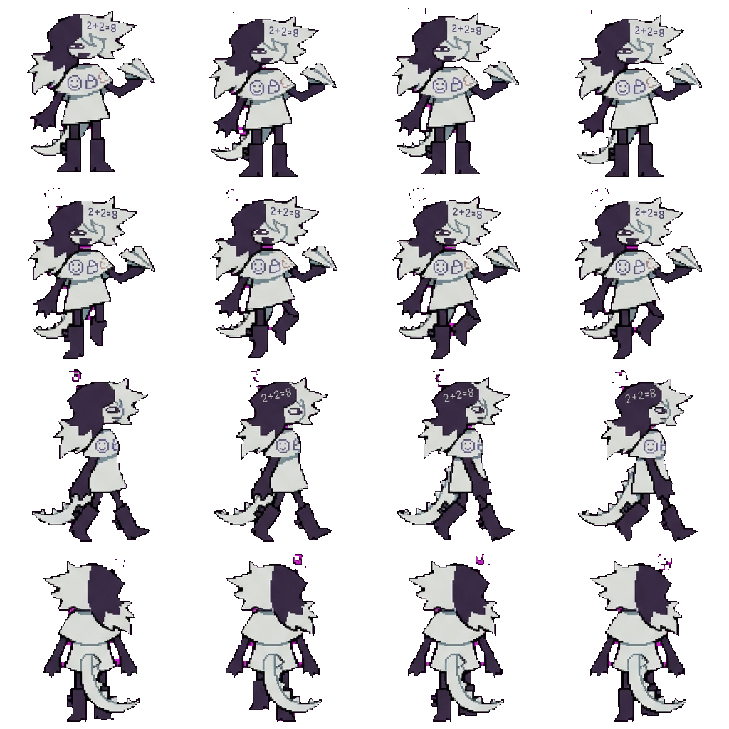 Zip movement sprite