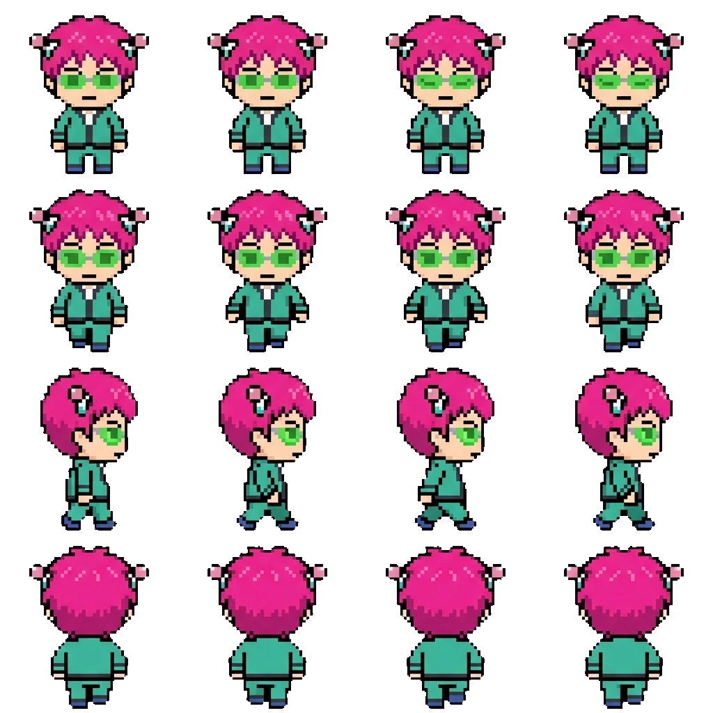 Saiki movement sprite
