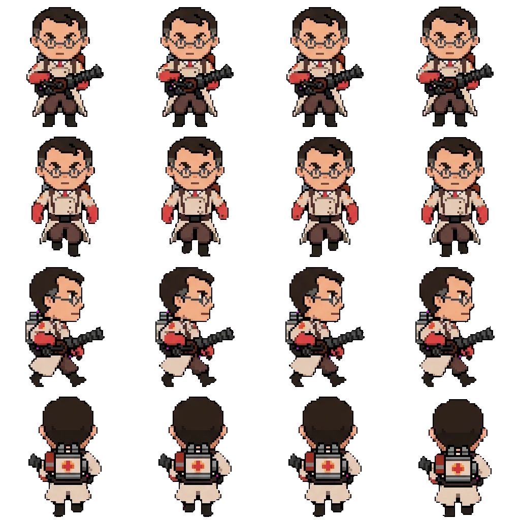 Medic movement sprite