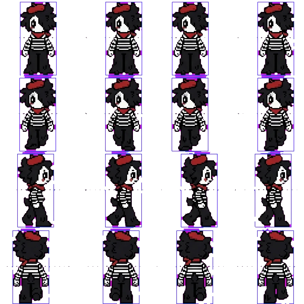 Blot movement sprite