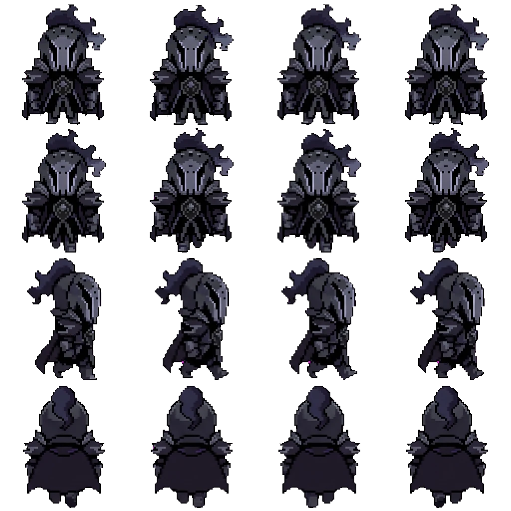 Silent Salt Cookie movement sprite