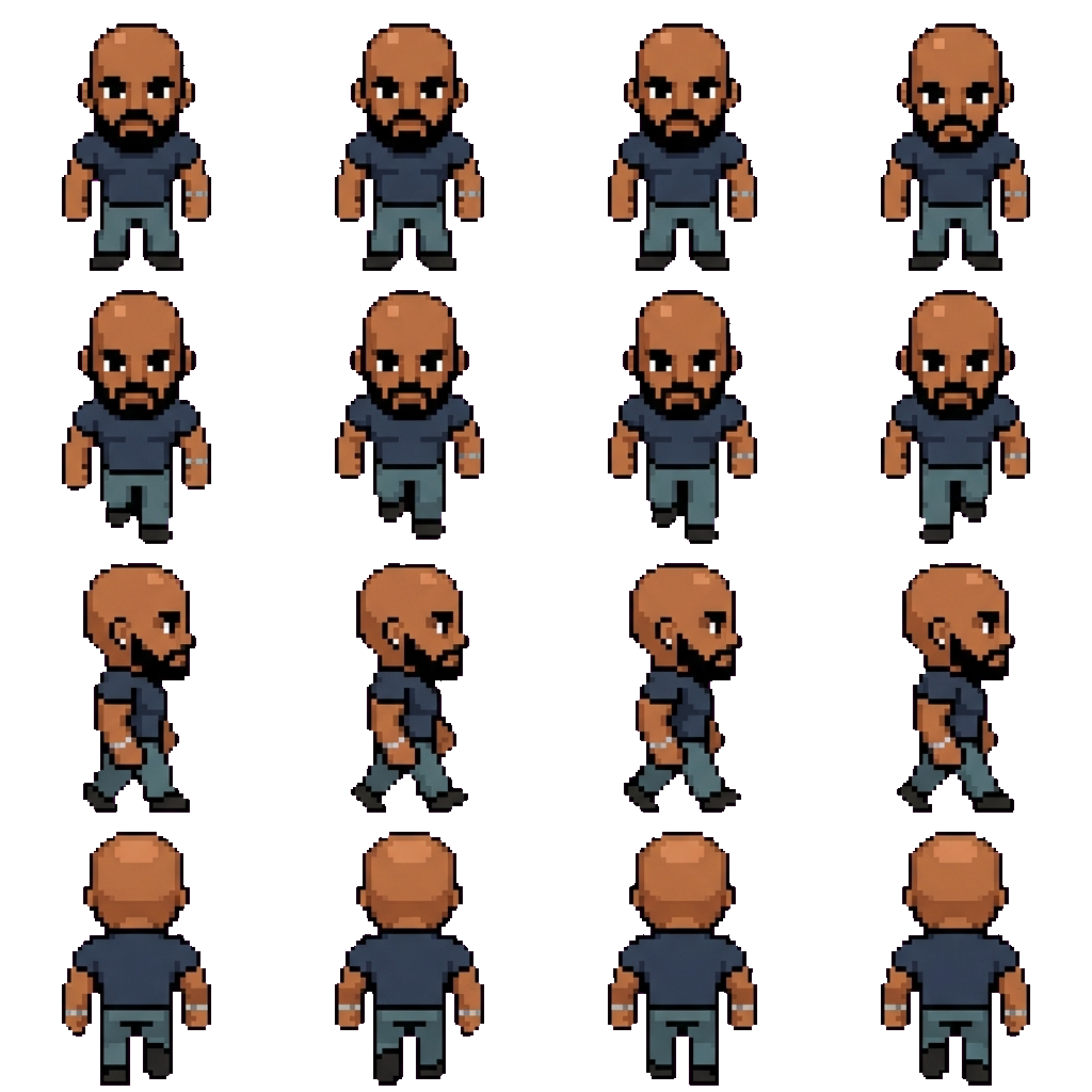 Tyrone movement sprite