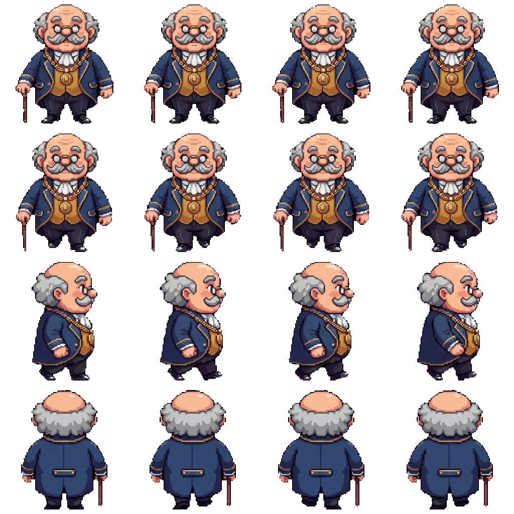 Eldric movement sprite