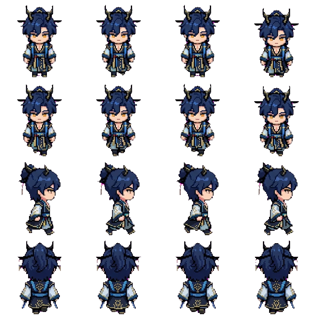 หย่าหรง movement sprite