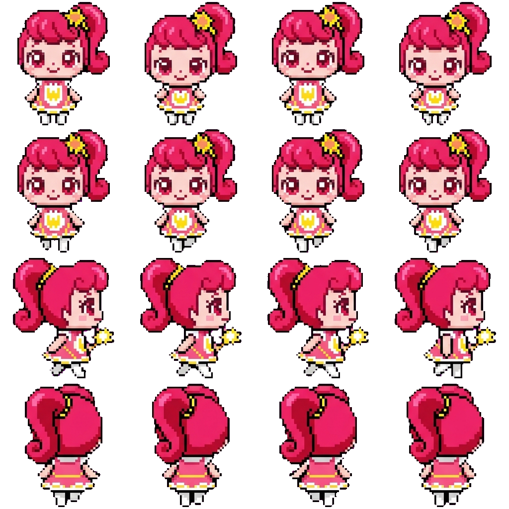 Nanaping movement sprite