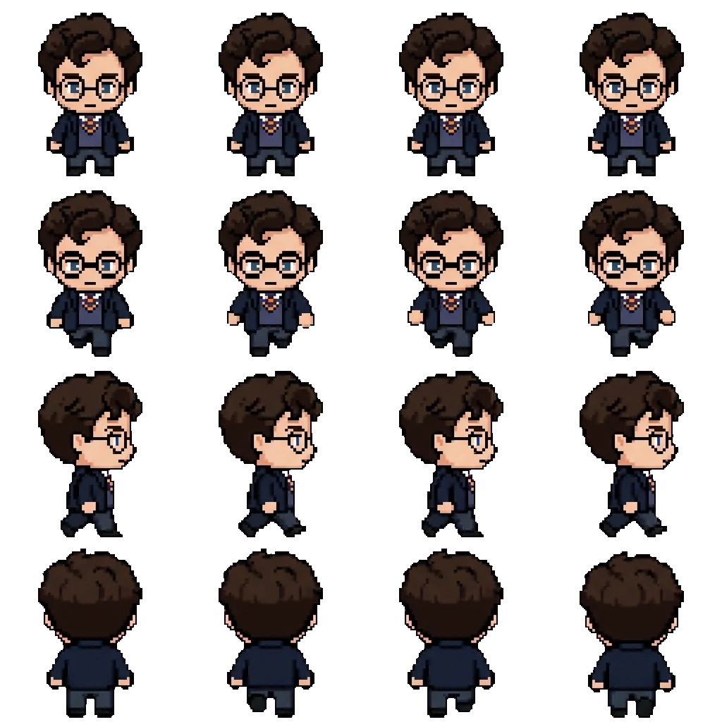 James Potter movement sprite