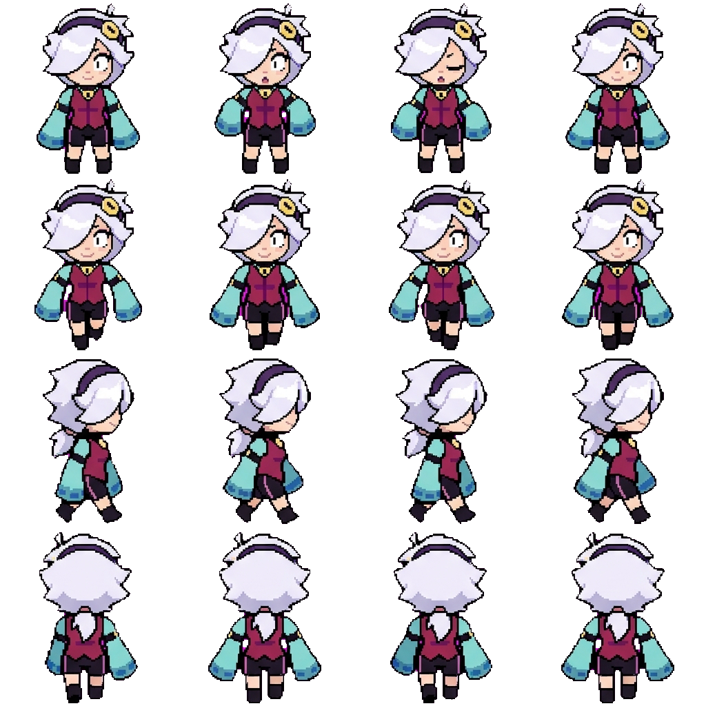 Colette movement sprite