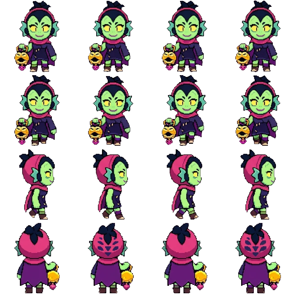 Willow movement sprite